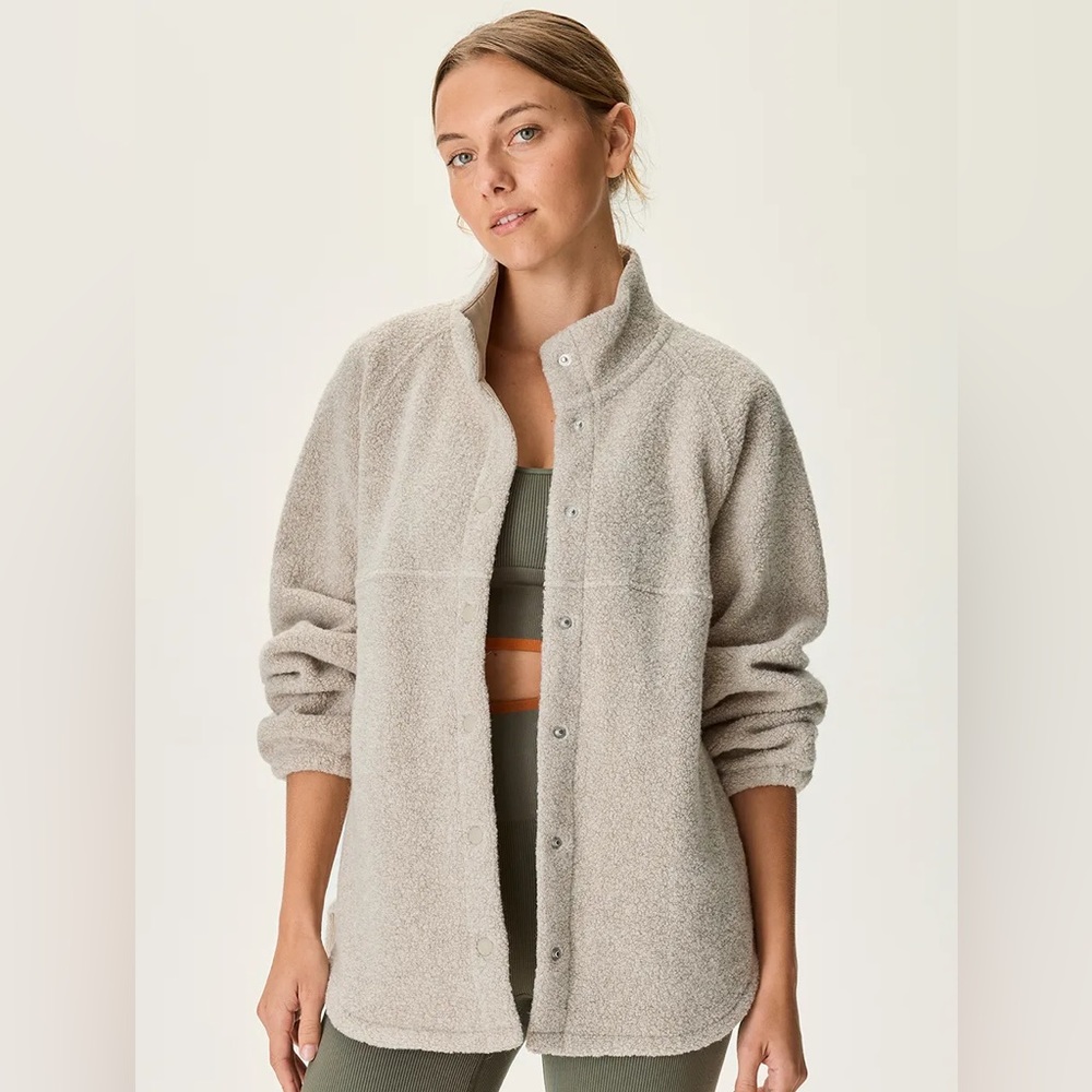 Outdoor Voices MegaFleece Snap Jacket
